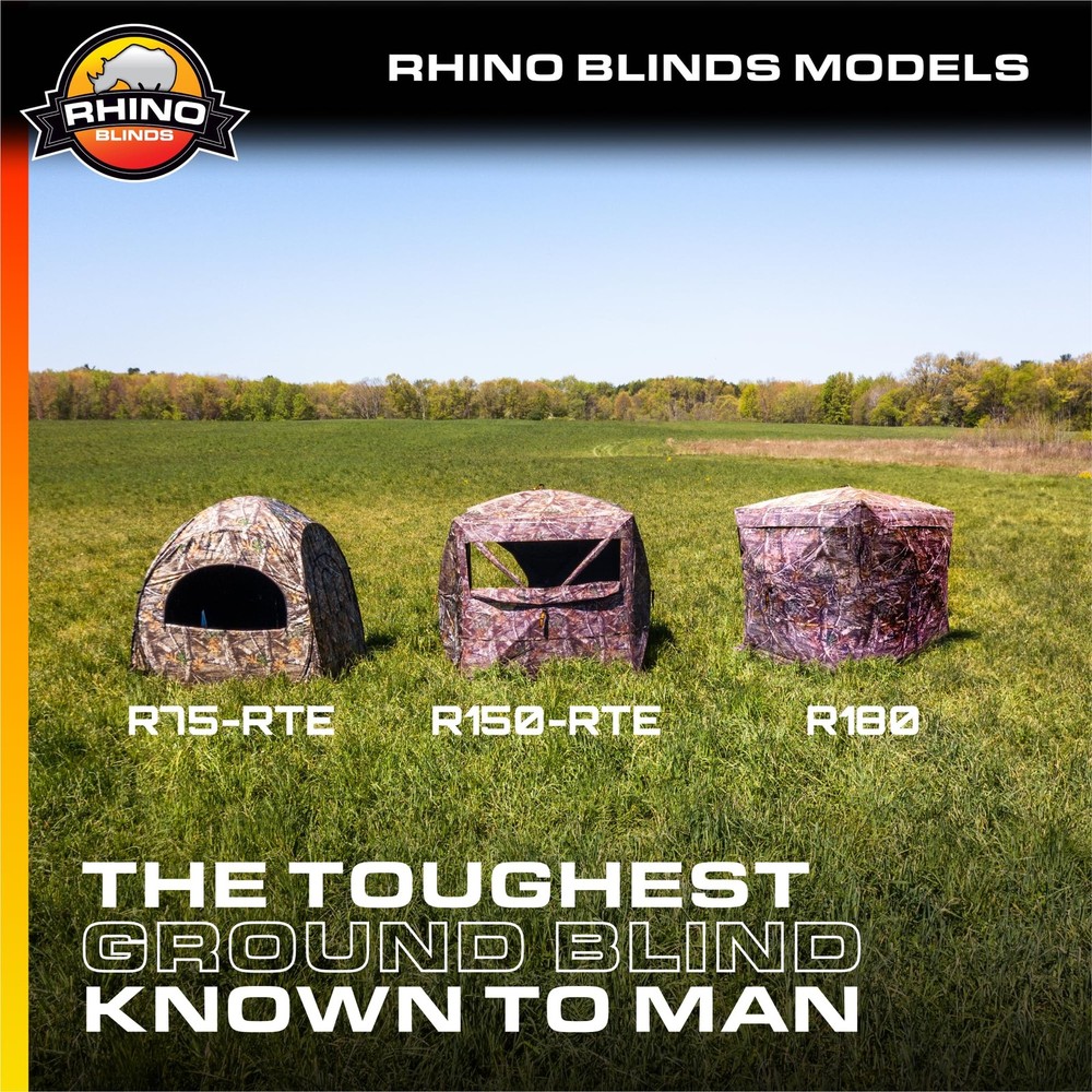 R75 2 Person Hunting Ground Blind