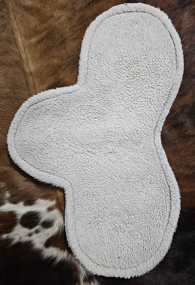 White Wilker's Custom Show Saddle Pad