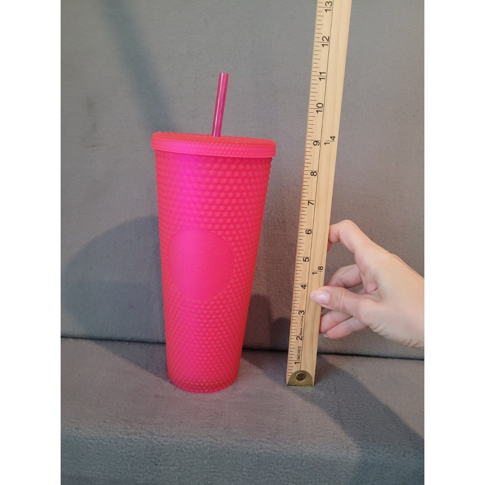 Starbucks Summer 21 Pink Diamond Studded 24oz NWT