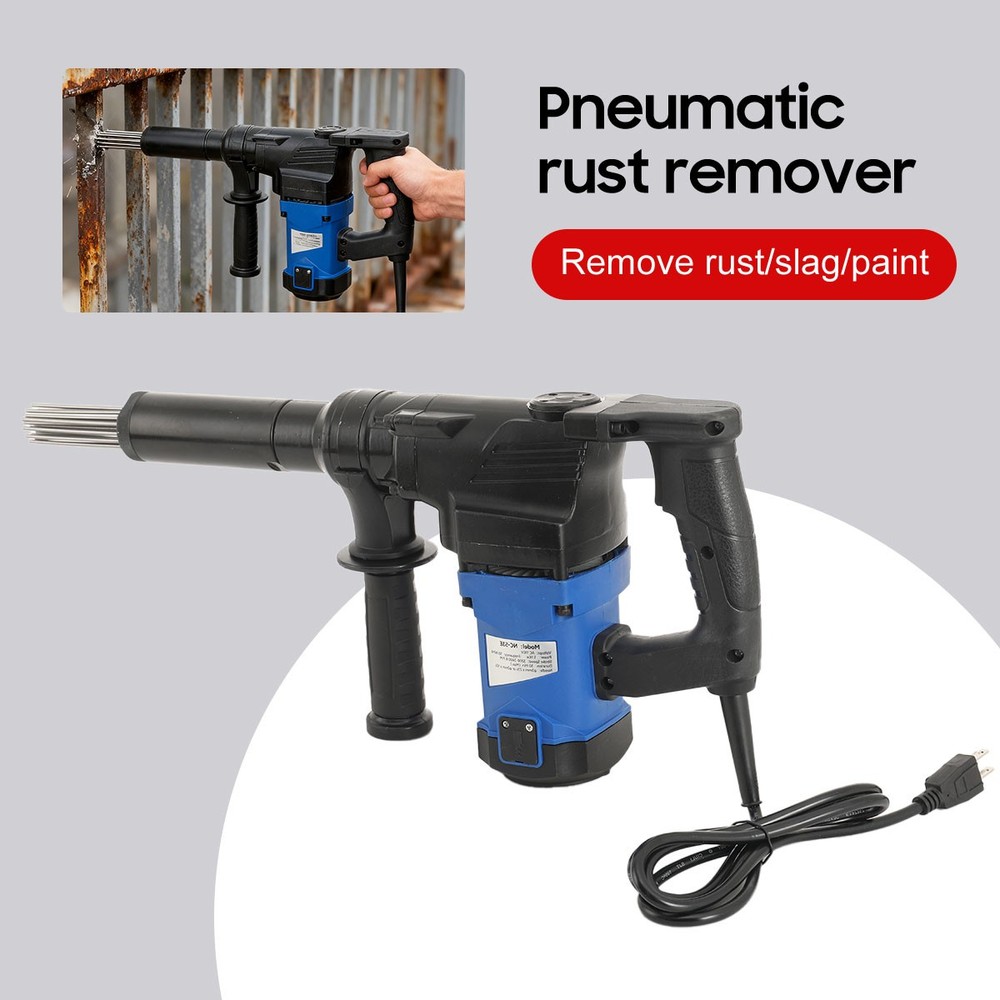 Electric Needle Derusting Gun Rust Removal 110V Needle Scaler Jet Chisel