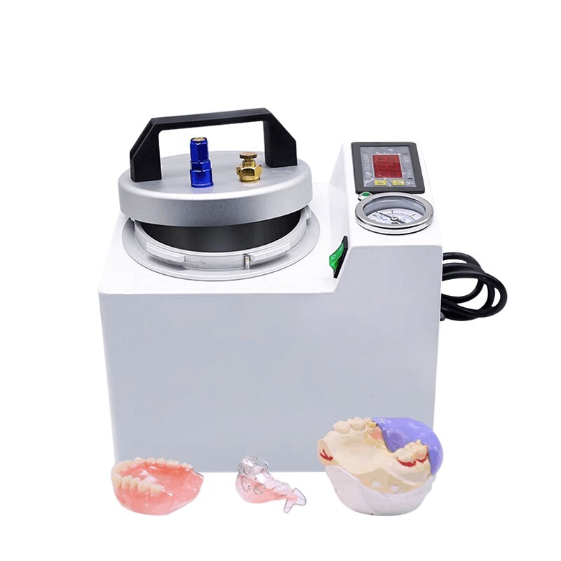 Dental Lab Automatic Polymerizer Portable Curing Pressure Pot Digital Display US
