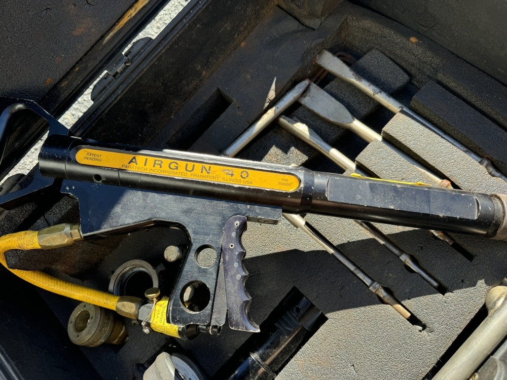 Paratech Airgun 40 Damage Control Unit with Bits and High Pressure Regulator