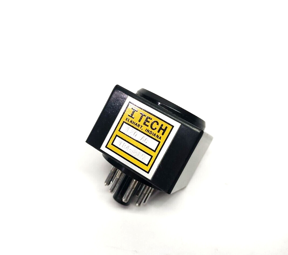 ITECH TR4-215 Time Delay Relay 120VAC 8-Pin, Adjustable Increase