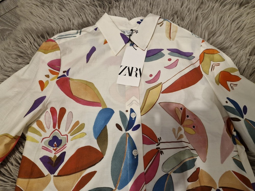 ZARA Printed Trousers Size M 2903/047
