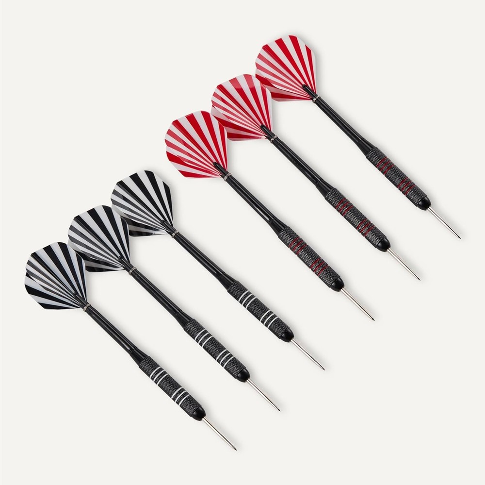 Amazon Basics Dartboard Cabinet Set