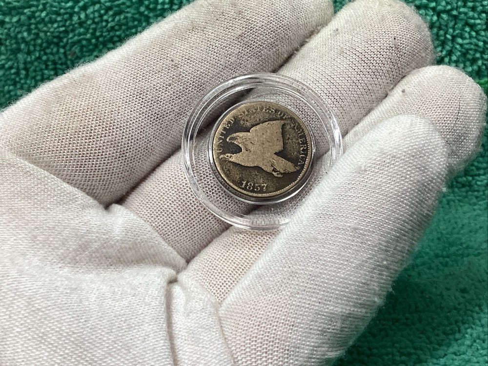 1857 FLYING EAGLE 🦅 PENNY THE 1st SMALL CENT SERIES