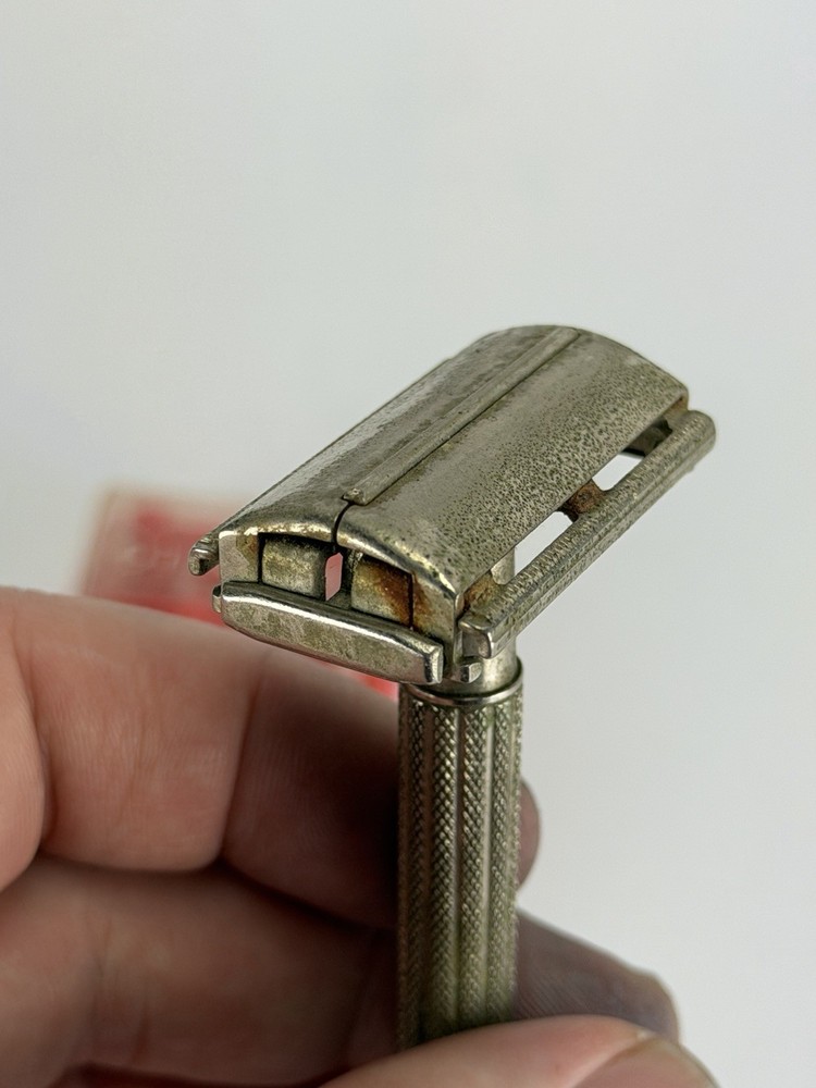 1957 Vintage Gillette Flare Tip Super Speed With Case