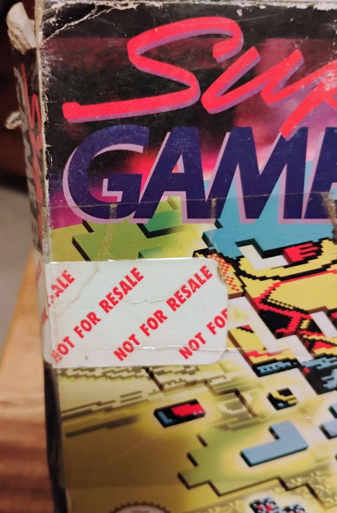 SNES Super Gameboy CIB & NFR Box Cleaned & Checked