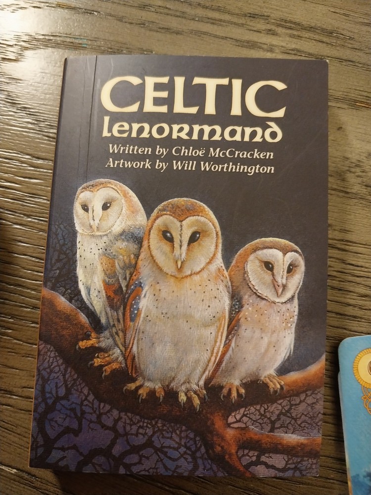 Celtic Lenormand Divination 45 Card Oracle Deck Illustrated Guidebook Pagonism