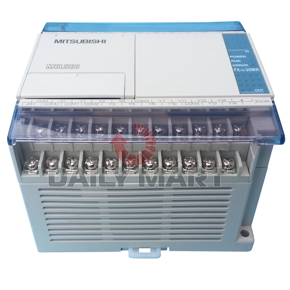 New Mitsubishi Melsec FX1S-30MR-D PLC Basic Unit 24V DC Relay Output Base Unit