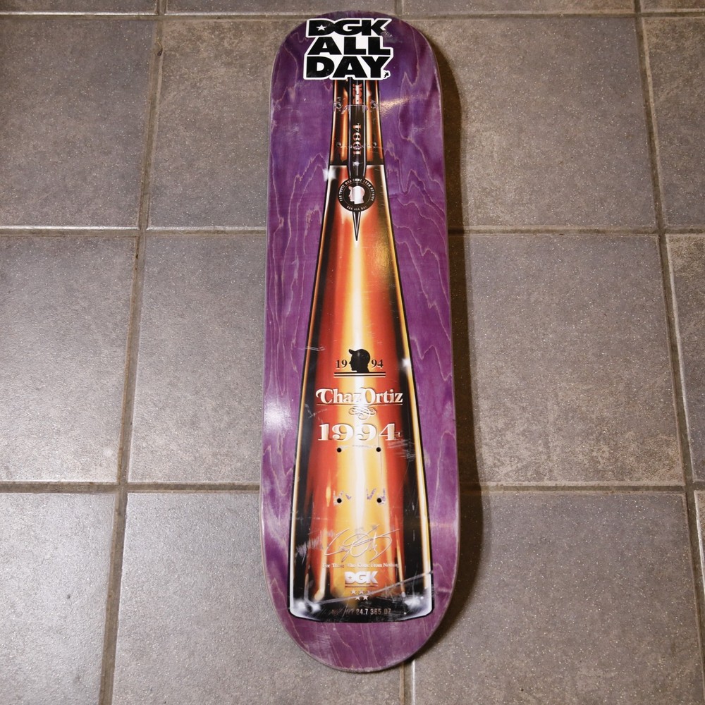 DGK CHAZ ORTIZ TOP SHELF SKATEBOARD DECK-8.1