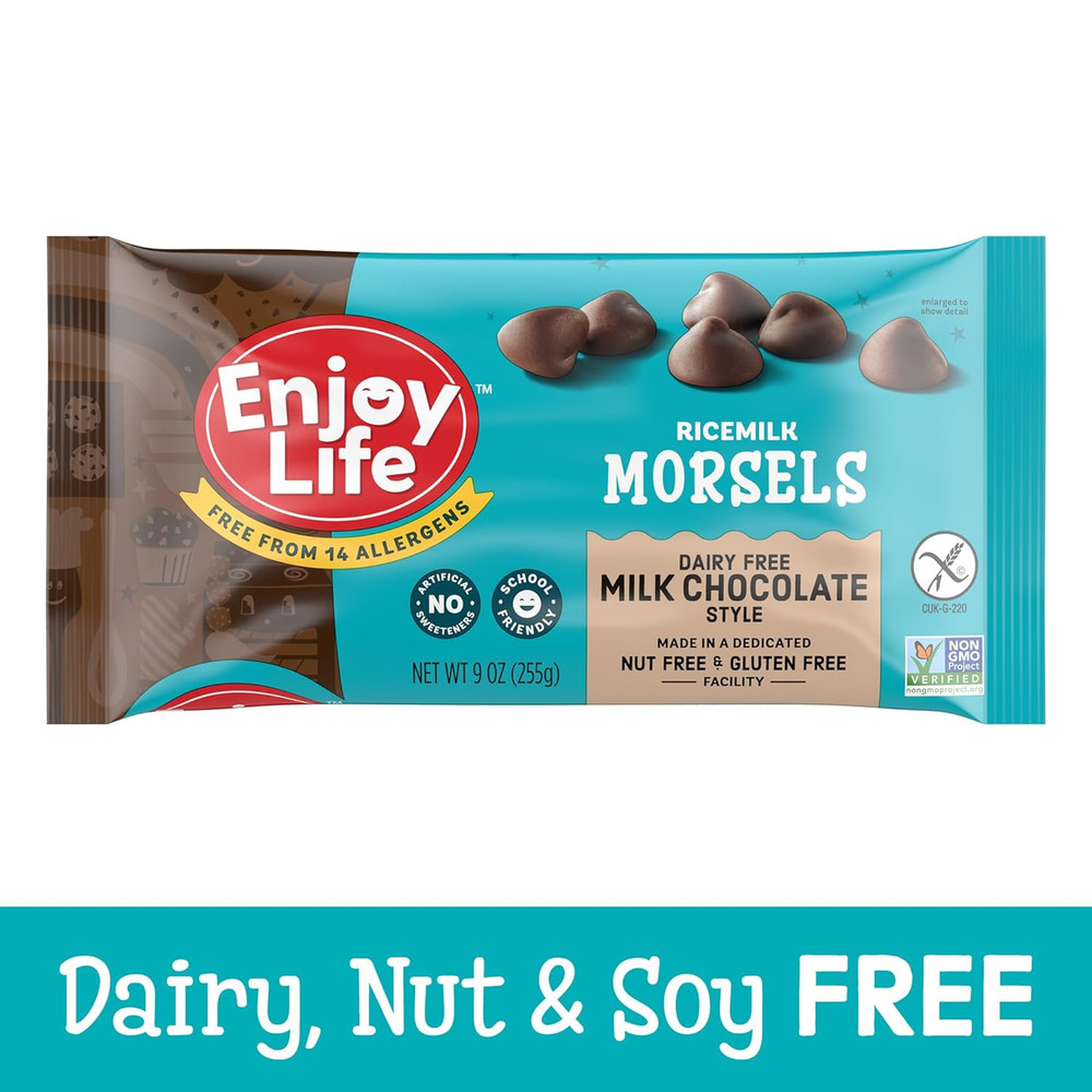 Ricemilk Baking Morsels, 9 Oz Bag
