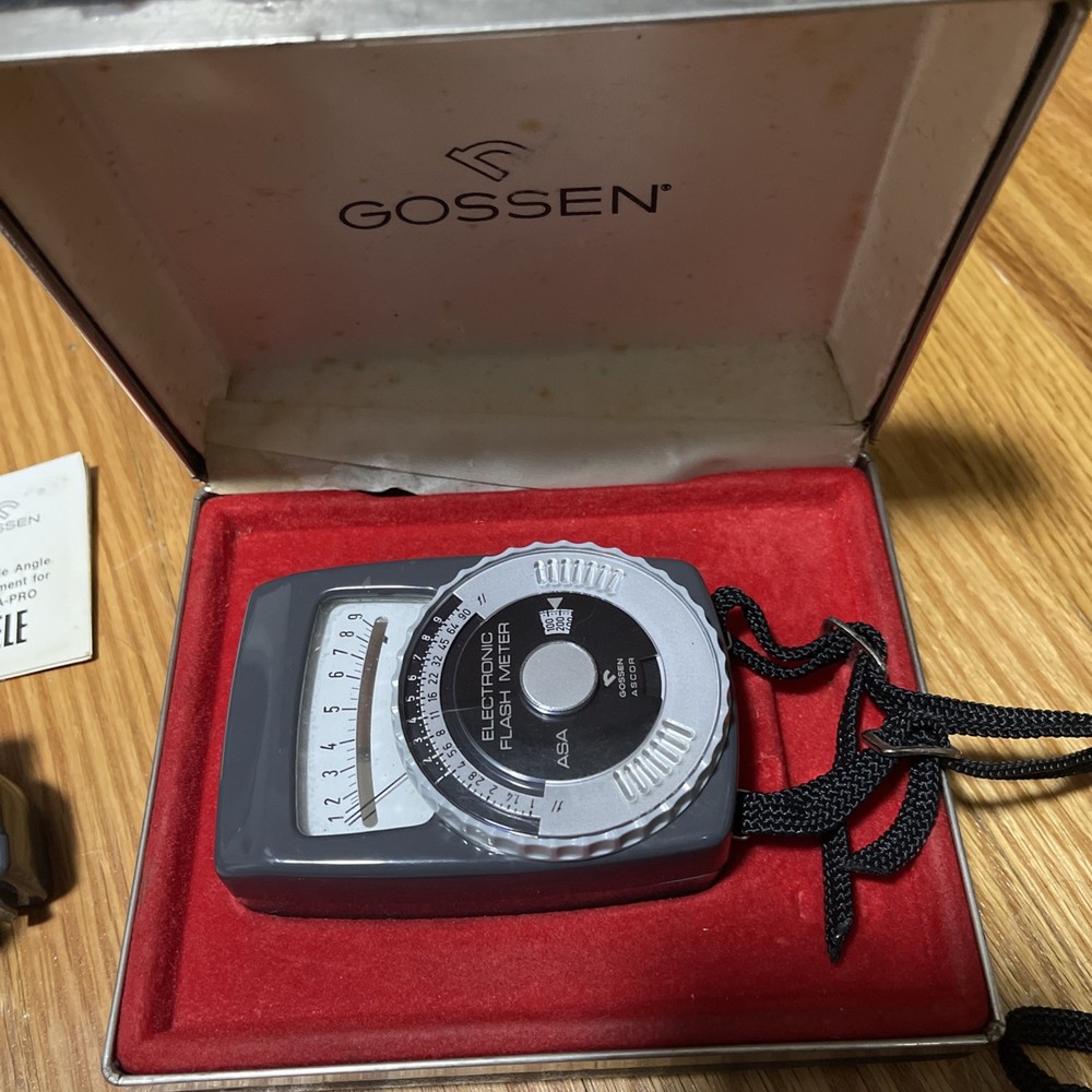 Vintage Gossen - Ascor Electronic Flash Meter