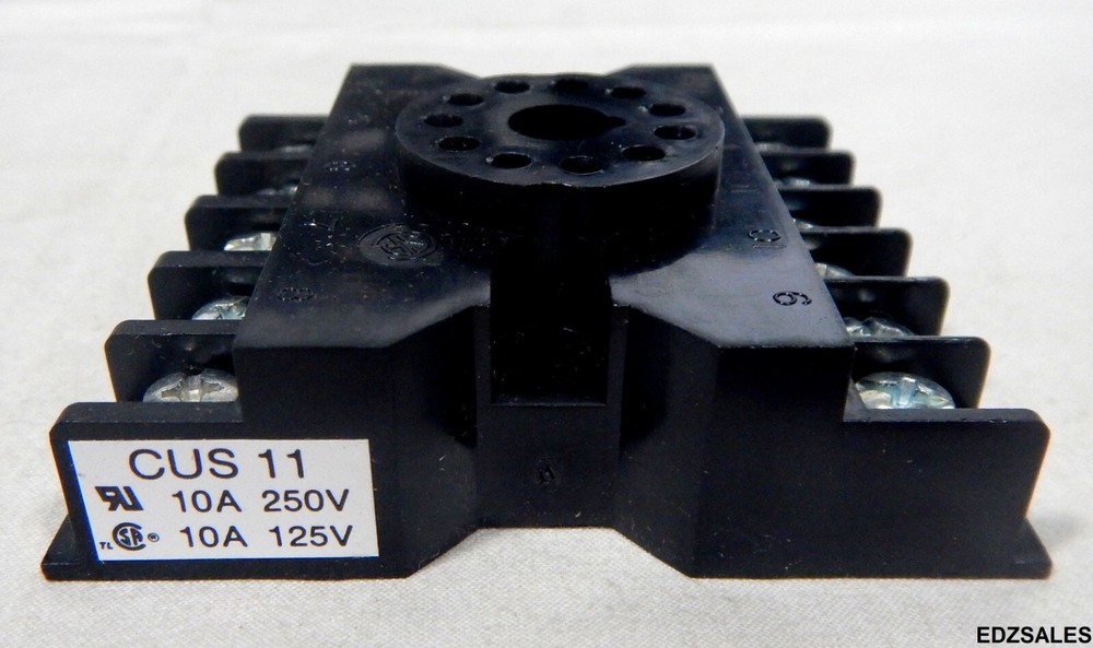 (45+) Curtis CUS11 11-Pin Relay Socket Assemblies