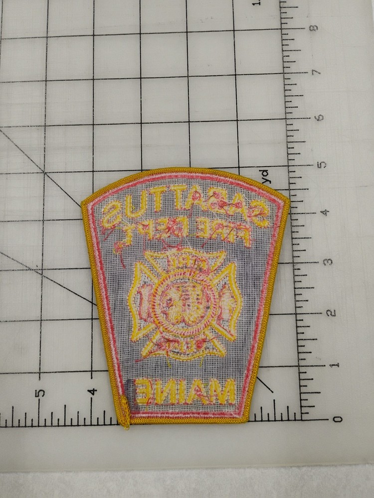 Sabattus Maine Fire Dept Patch