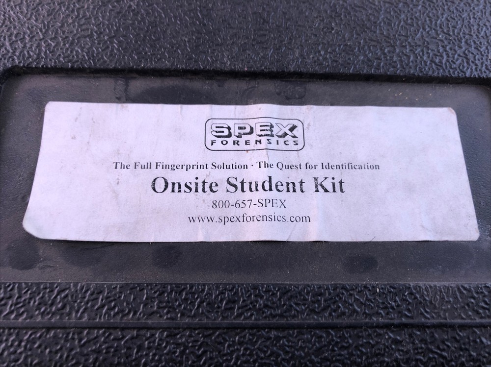 Spex Forensics Onsite Student Kit