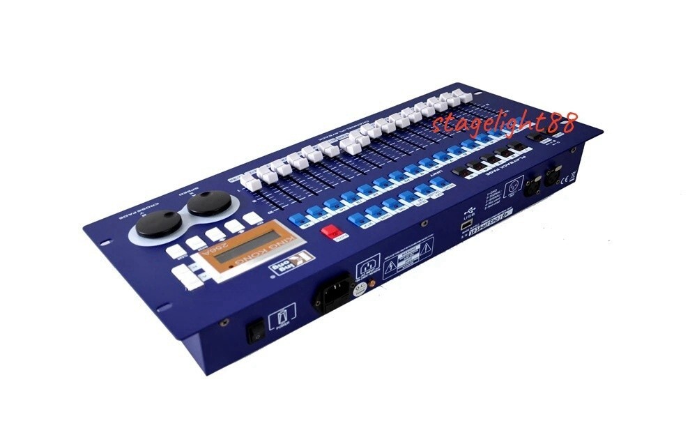 Professional DMX512 Controller 256A DMX Console Stage Light Controller With Case