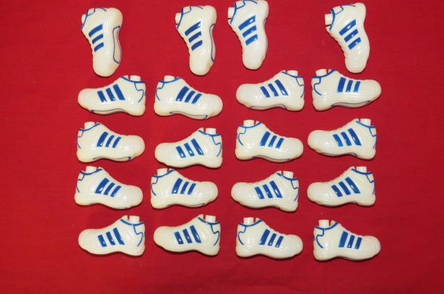 (20) Vintage Christmas ADIDAS Shoe Samba String LIGHT COVERS Shells (RARE) Set