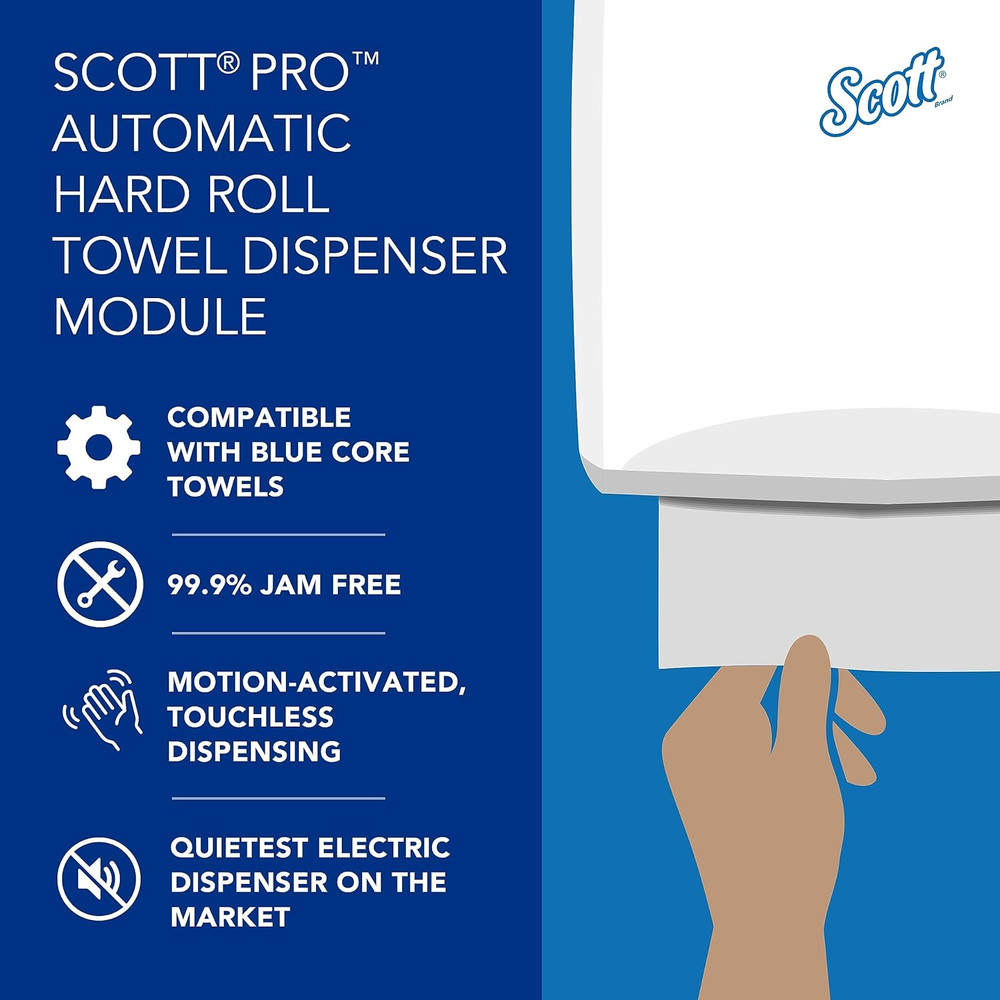 Pro Automatic Hard Roll Towel Dispenser Module Only (34361), for Scottprofession
