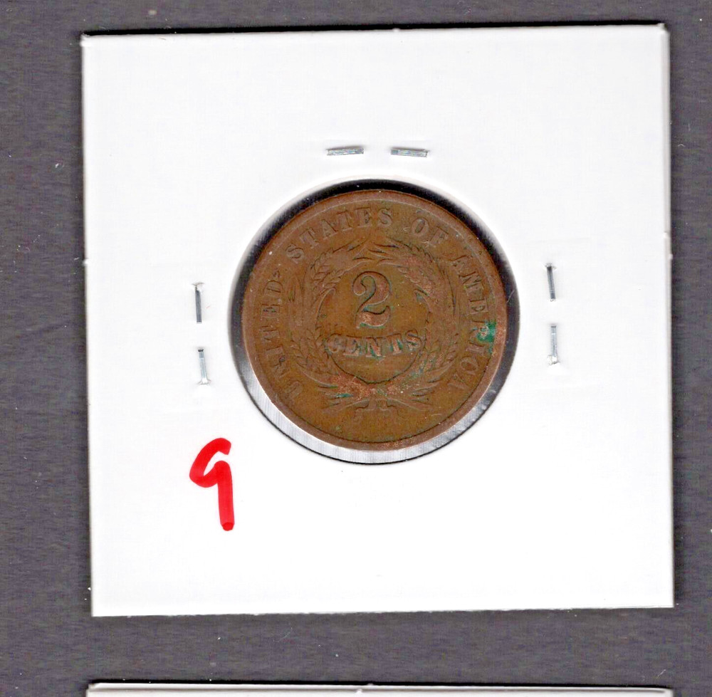 1864- Two Cent Piece- G