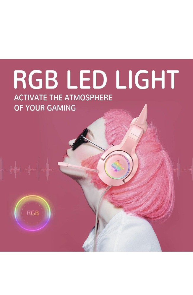 K9 - Professional Gaming Headset - Pink/r3