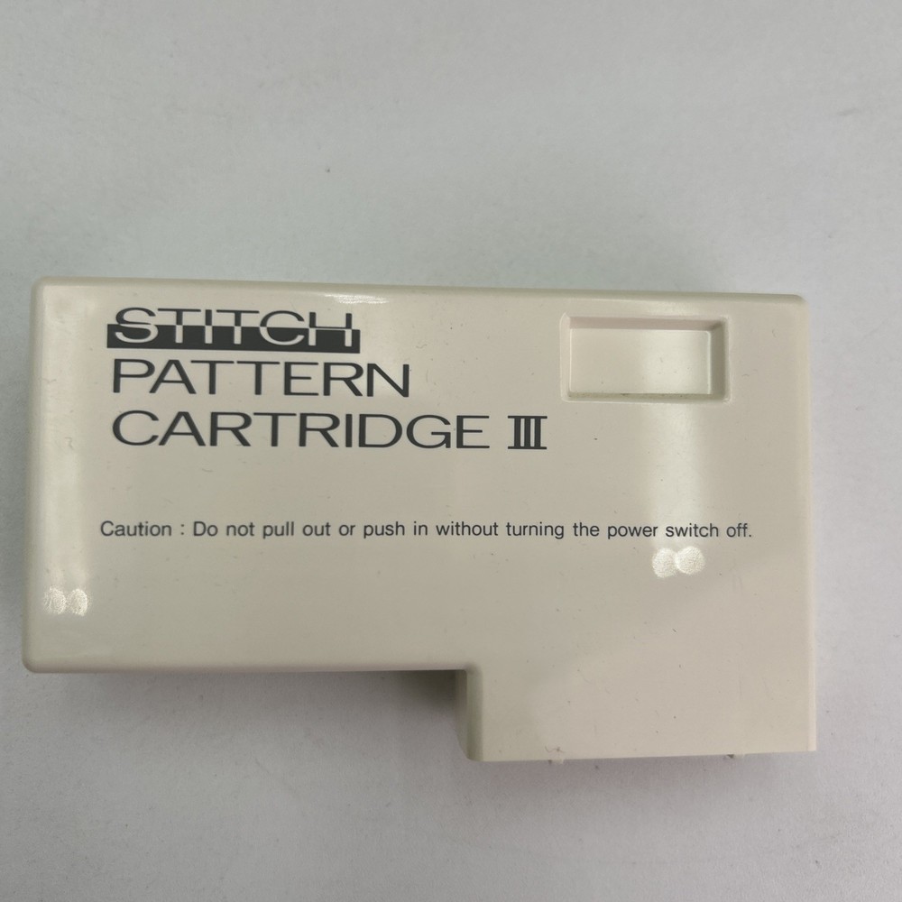 Brother PPD-120 KnitKing Pattern Programming Device Machine Cartridge III Boxed