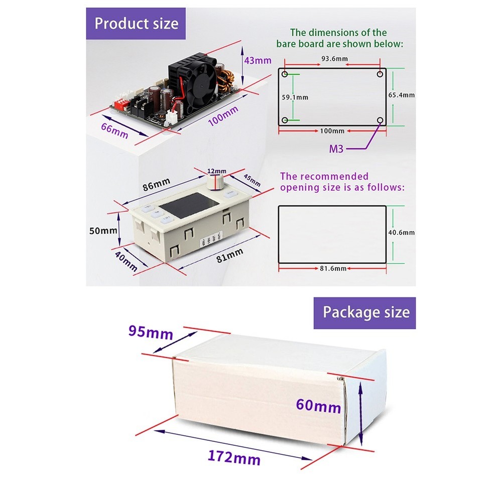 CNC DC Adjustable Voltage Regulated Power Supply Constant Voltage Kon2390