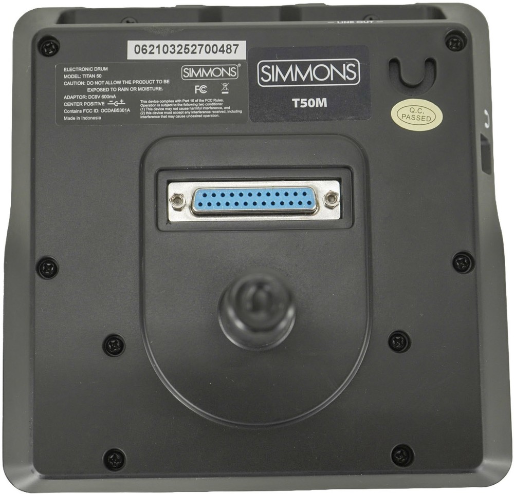 Simmons Titan 50 Electronic Drum Module - NO OUTPUT