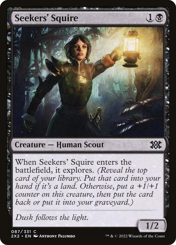 Seekers' Squire Double Masters 2022 87 MTG LP