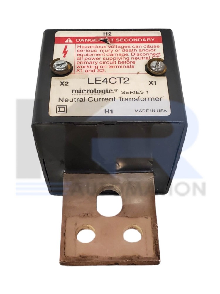 Square D LE4CT2 Micrologic Neutral Current Transformer Sensor 400A