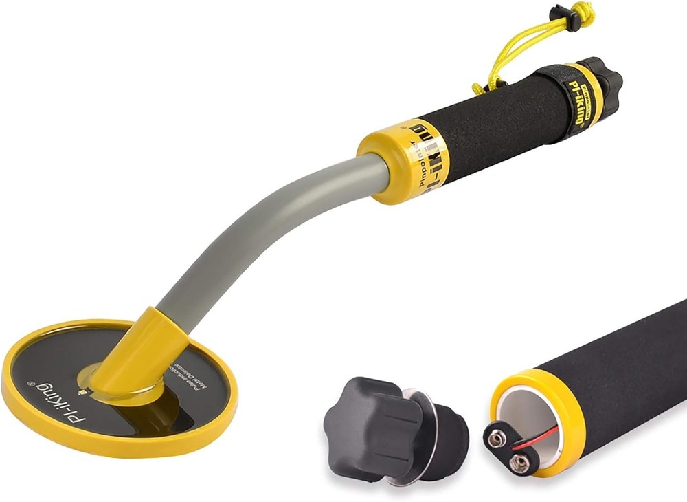Underwater Metal Detector 100FT Waterproof Handheld Pinpointer High Sensitivity