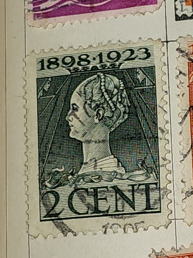 Foreign Netherlands 2c Stamp Used - #H469