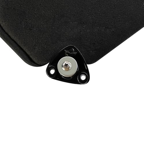 Sun Visor Set w/o Mirror, SV-150 Replacement Pair Left & Right Black Style 2