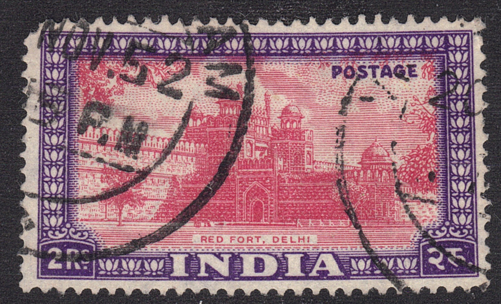 1949 India - SC# 219 - Red Fort Delhi - Used