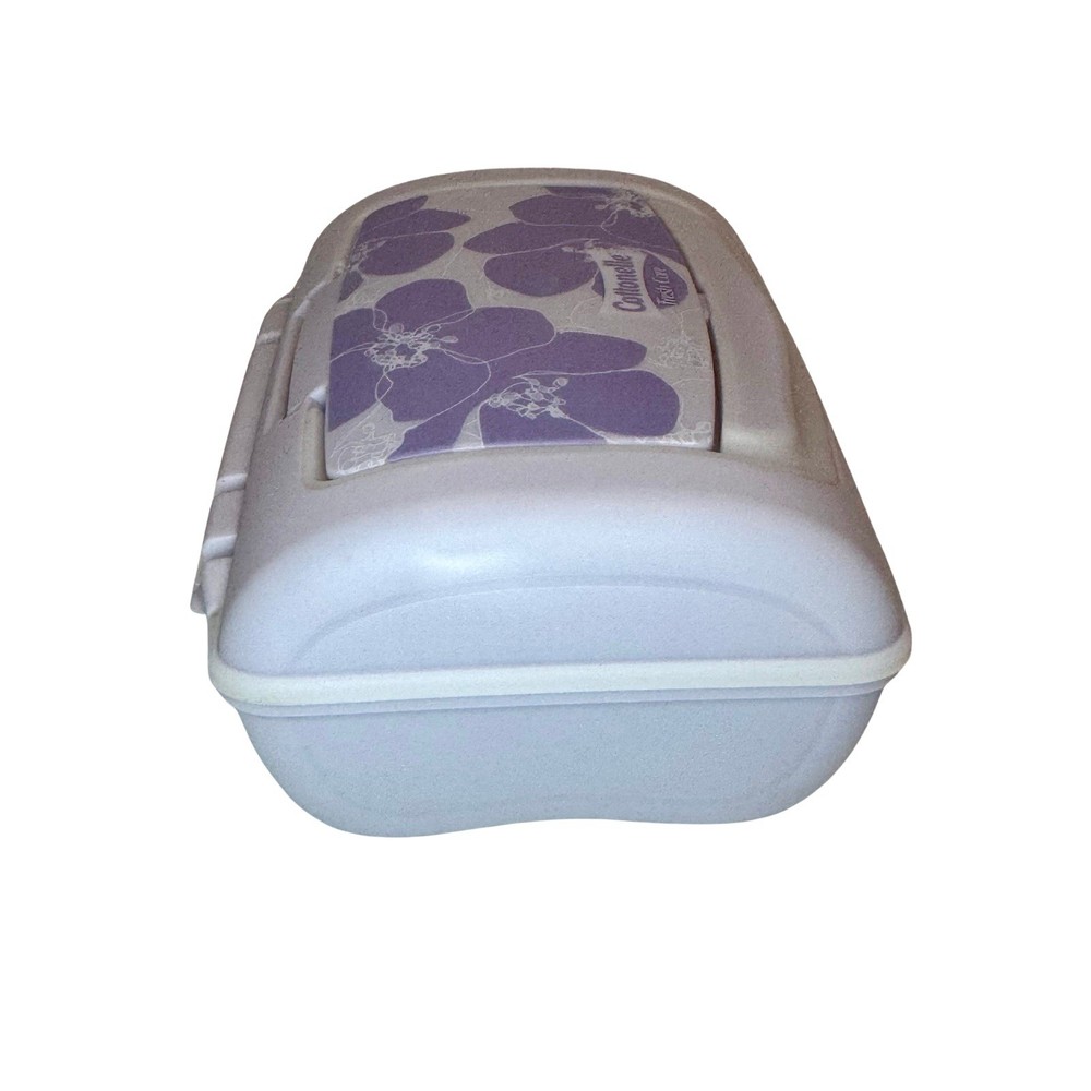 Cottonelle Flushable Wipes Dispenser Hard Container Refillable Tub EMPTY
