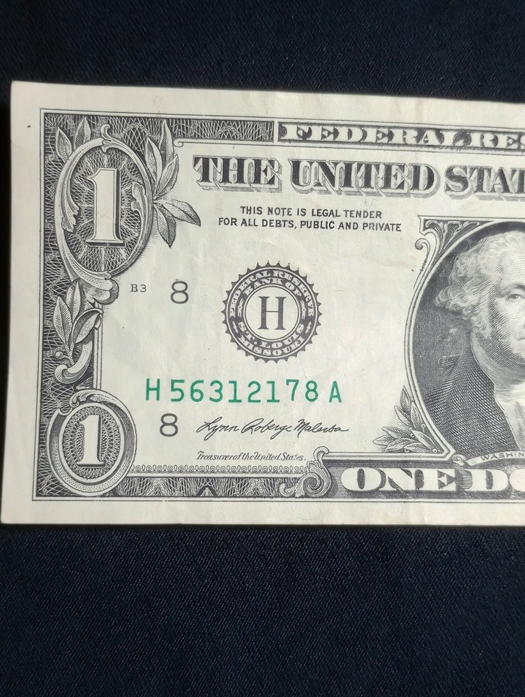 2021 $1 Note Gas Pump Error         #514