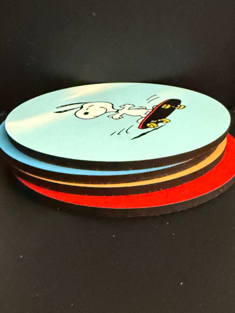 Set of 4 Snoopy Fun Coasters