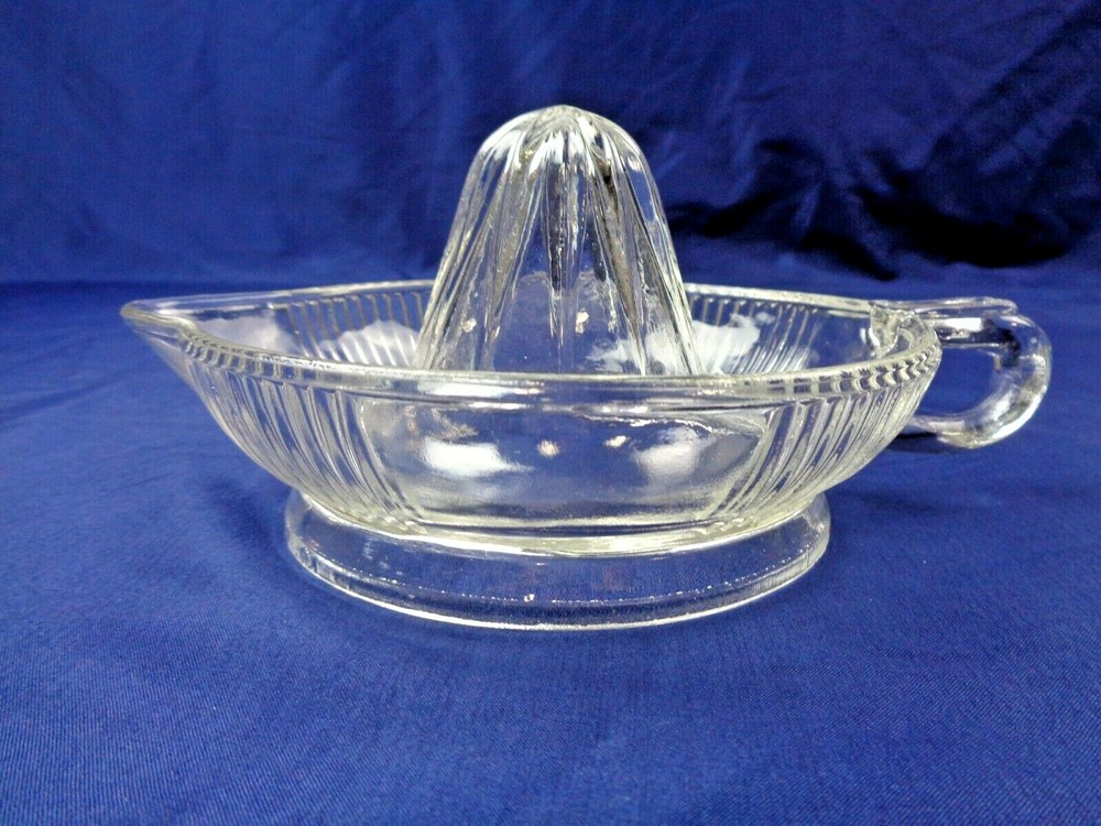 Vintage Clear Glass Juicer