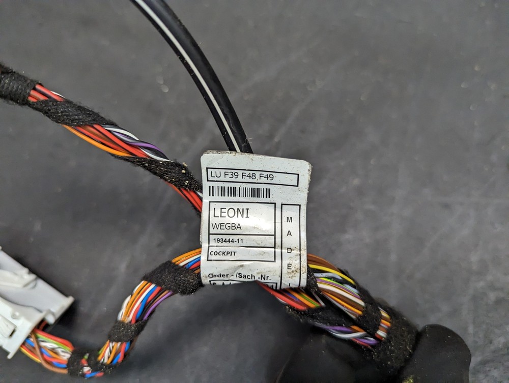 Dashboard Wiring Harness 2022 BMW X1
