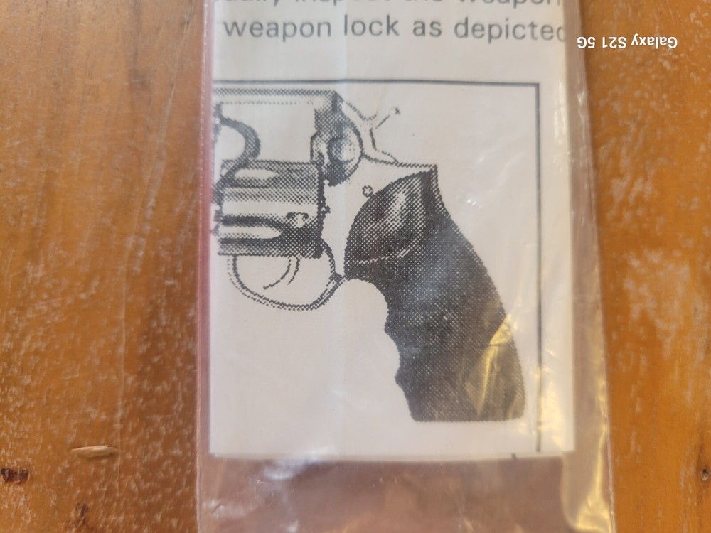 Ruger Gun Lock And Paperwork