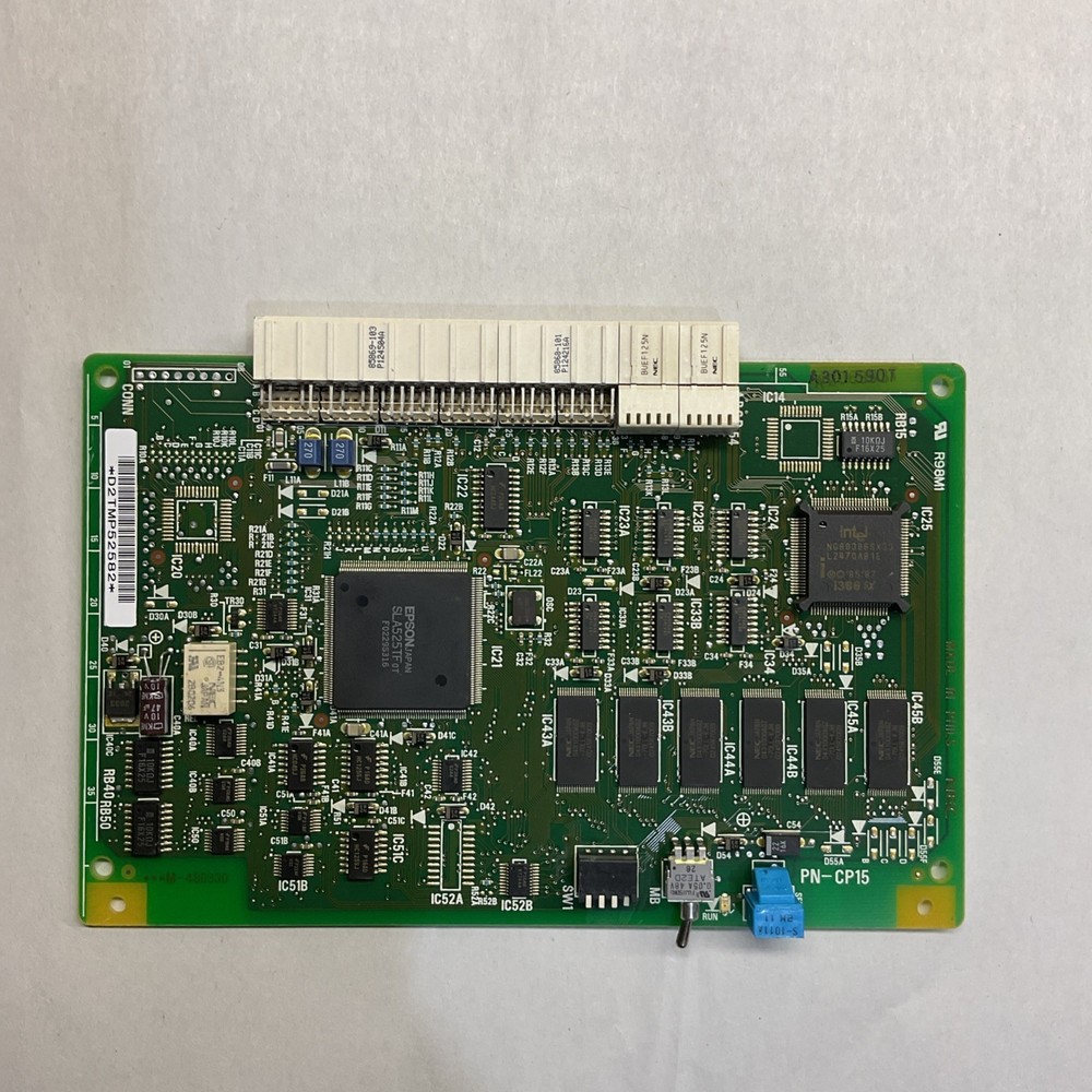 NEC M-480330 Neax 2000 IVS Firmware Processor Card ~ PN-CP15