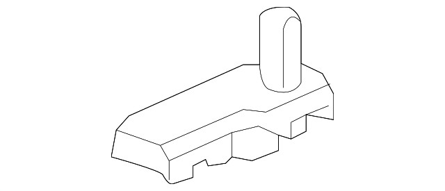 Genuine GM Radiator Mount Bracket 23336309