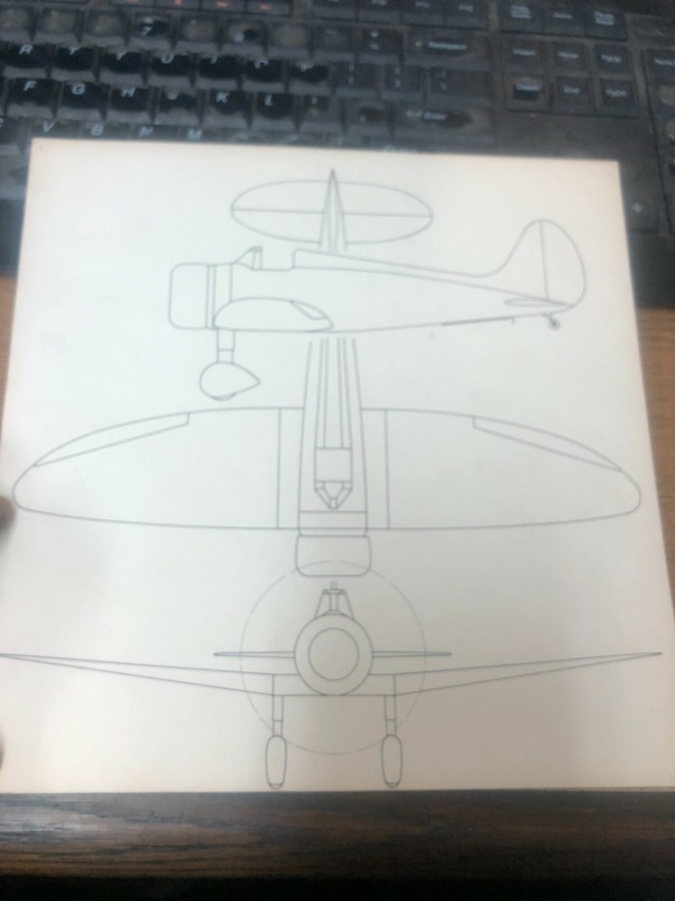 WW2 AIR TRAILS Magazine ready artwork ID MODEL training NAKAJIMA 96