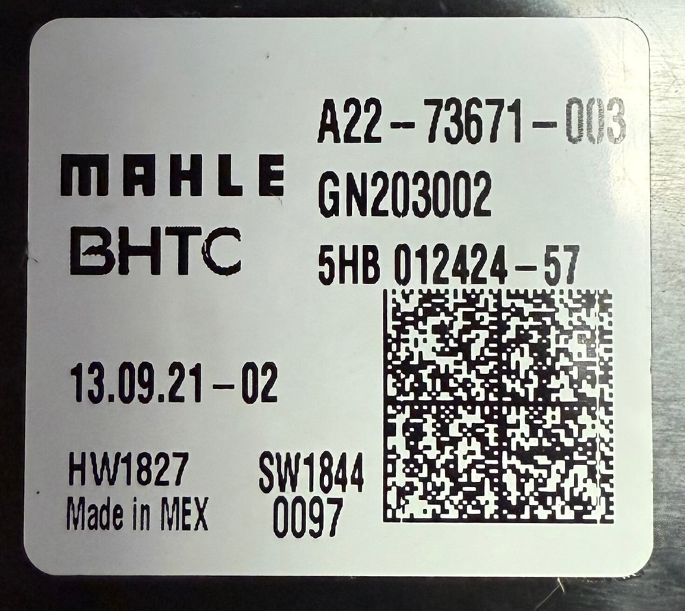 FREIGHTLINER Evolution A/C Climate Control A22-73671-003