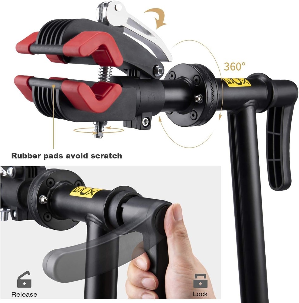 Professional Bicycle Maintenance Workstand - 60 lbs Capacity, No Shake Design