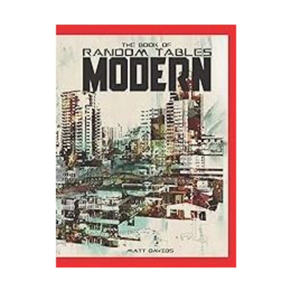 DiceGeeks RPG Modern - Book of Random Tables EX
