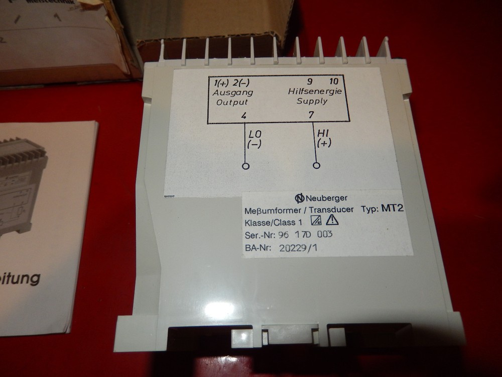 Neuberger MT2, 20229-1