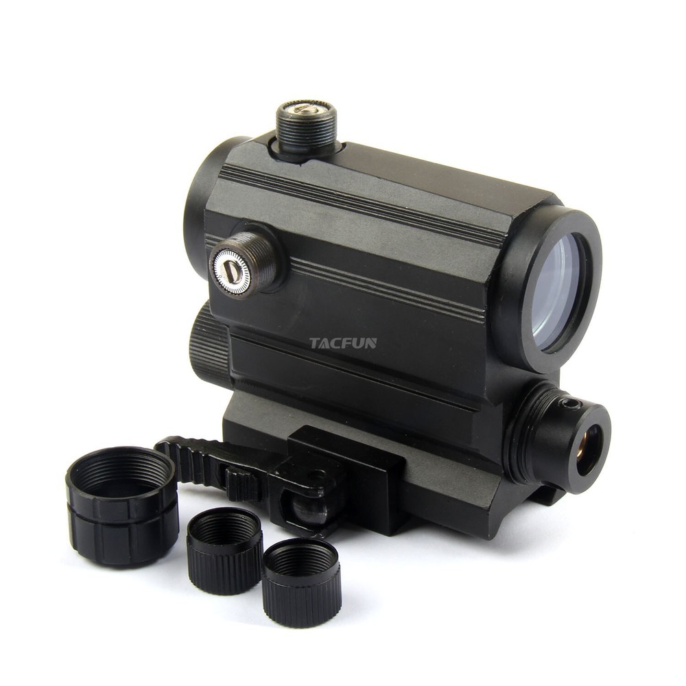 Reflex Green / Red Dot Sight Scope & Laser Sight Combo 20MM Rail Mount