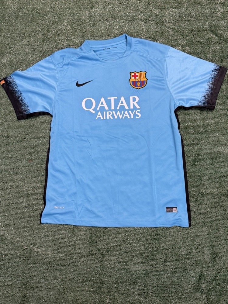 15/16 FC Barcelona Third Kit Messi #10 Size Medium