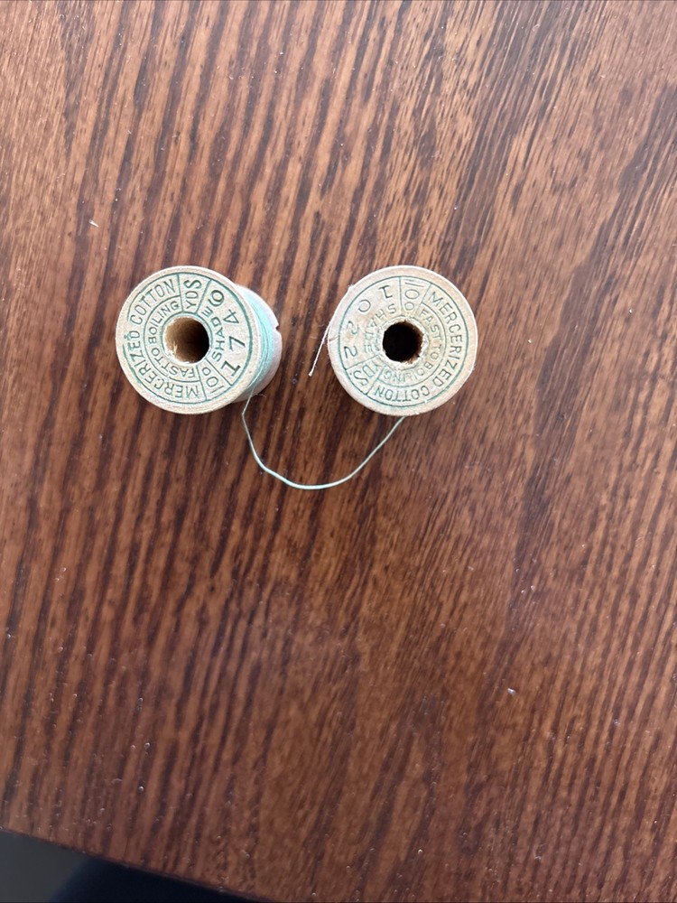 Miscellaneous Vintage Sewing Materials - Spools, Bobbins & Needles